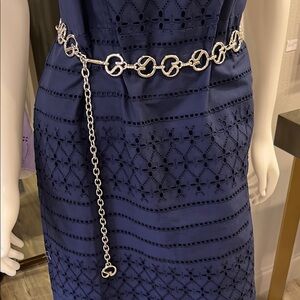 St. John Silver Chain Belt